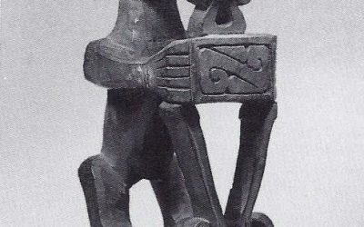 000121 Papua, Teluk Cenderawasih, ancestor figure