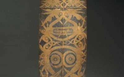 000126 Borneo, East Kalimantan, Dayak, shield