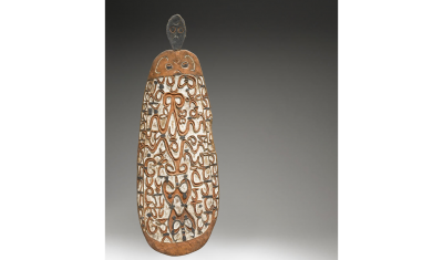 000149 Papua, Asmat, Northwest, shield