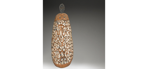 000149 Papua, Asmat, Northwest, shield