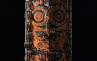 000161 Borneo, East Kalimantan, Kenyah-Kayan Dayak, shield