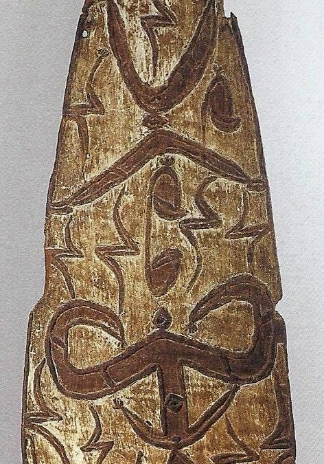 000170 Papua, Asmat, shield