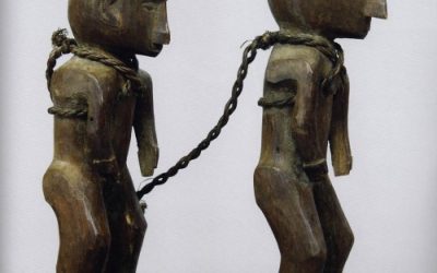 000362 Nusa Tenggara, Atauro, pair of ancestor figures