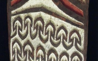 000411 Papua, Awyu, shield