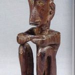 000421 Moluccas, Leti, ancestor figure