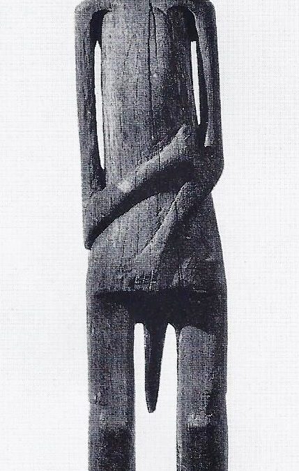 000478 Borneo, East kalimantan, Dayak, ancestor figure