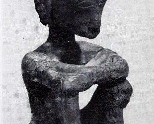 000593 Moluccas, Leti, ancestor figure