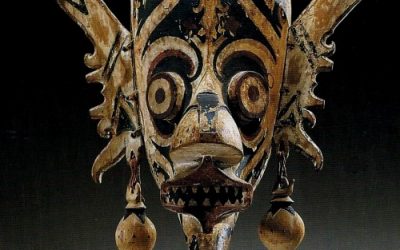 000646 Borneo, Kalimantan, face mask