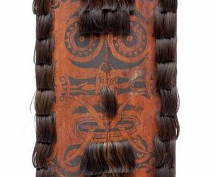 000845 Borneo, East Kalimantan, Dayak, shield