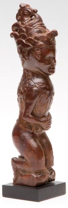 000858 Borneo, East Kalimantan, Dayak anthropomorphic figure
