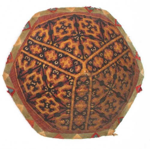 000862 Borneo, West Kalimantan, Bidayuh Dayak, sunhat