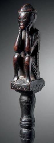 000874 Borneo, Sarawak, Iban Dayak, hunting stick