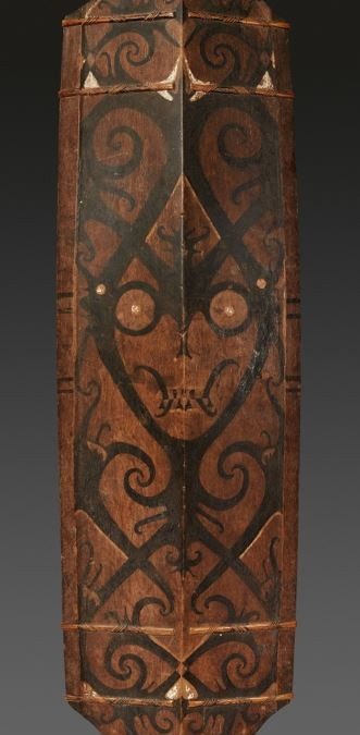 000897 Borneo, Sarawak or East Kalimantan, Dayak, shield