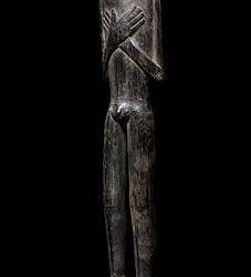 000901 Borneo, East Kalimantan, Tunjung-Benuaq, Dayak, anthropomorphic figure
