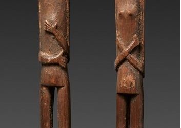 000917 Borneo, East Kalimantan, Tunjung-Benuaq, Dayak, two amulets