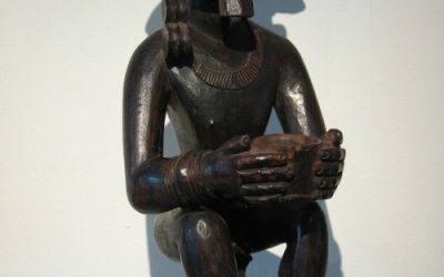 000990 Sumatra, South Nias, ancestor figure