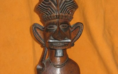 000017 Sumatra, Central Nias, ancestor figure