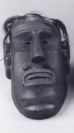 000423 Sumatra, Batak, Toba, face mask
