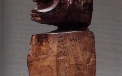 000458 Papua, Cenderawasih Bay, ancestor figure