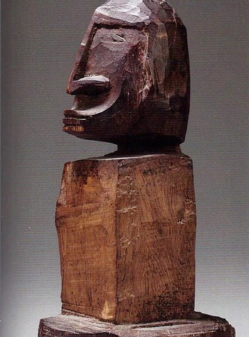 000458 Papua, Cenderawasih Bay, ancestor figure