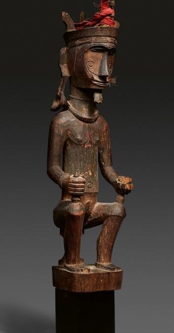 000913 Sumatra, South Nias, ancestor figure