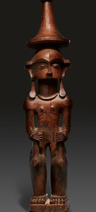 000914 Sumatra, Nias, ancestor figure