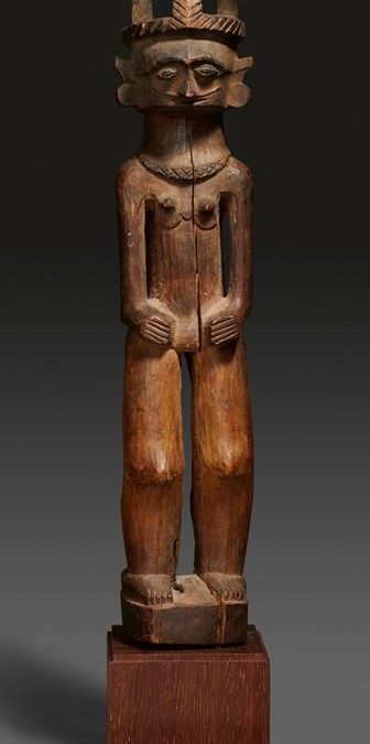 000919 Sumatra, Central Nias, ancestor figure