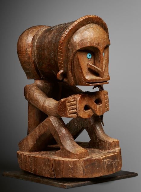 000962 Papua Barat, Cenderawasih Bay, Wandammen Bay, ancestor figure