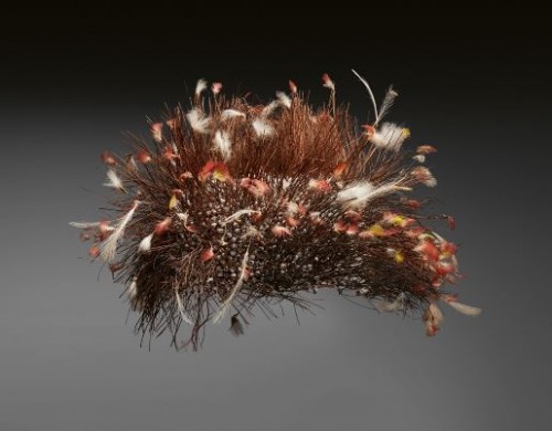 000975 Papua Barat, Central Highlands, Dani, ceremonial headdress
