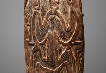 000976 Papua Barat, Asmat, bowl