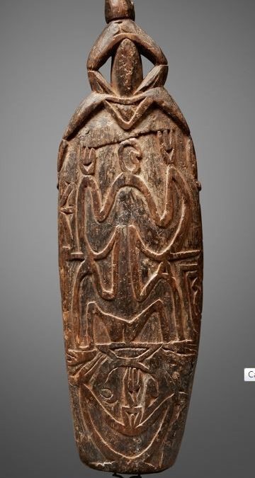 000976 Papua Barat, Asmat, bowl