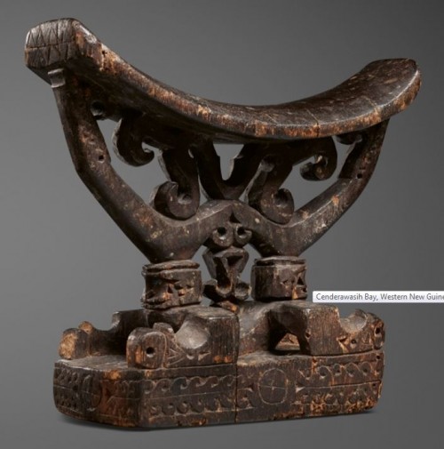001015 Papua Barat, Teluk Cenderawasih, headrest