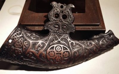 000982 Sumatra, Batak, gunpowder container