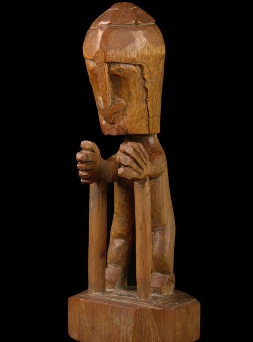 000183 Papua Barat, Teluk Cenderawasih, ancestor figure