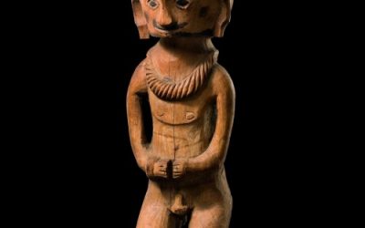 000193 Sumatra, Nias, ancestor figure