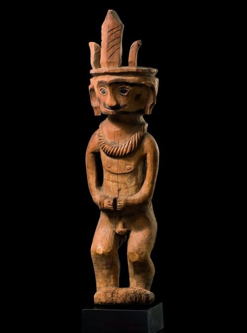 000193 Sumatra, Nias, ancestor figure