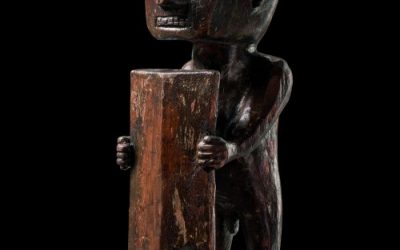000199 Papua Barat, Teluk Cenderawasih, ancestor figure