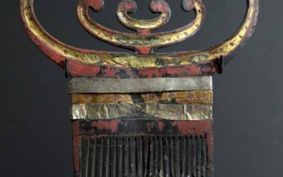 000262 Sumatra, lampung, ceremonial comb