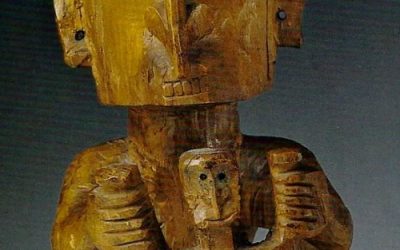 000427 Papua Barat, Teluk Cenderawasih, ancestor figure