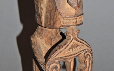 000440 Papua Barat, Teluk Cenderawasih, ancestor figure