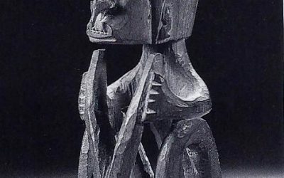 000491 Papua Barat, Teluk Cenderawasih, ancestor figure