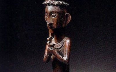 000494 Sumatra, Nias, ancestor figure