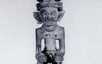 000563 Sumatra, Nias, ancestor figure