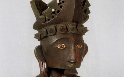 000573 Sumatra, North Nias, ancestor figure
