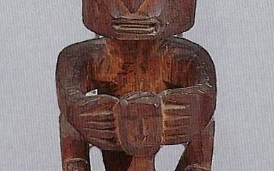 000613 Papua Barat, Teluk Cenderawasih, ancestor figure