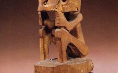000634 Papua Barat, Teluk Cenderawasih, ancestor figure