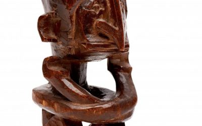 000681 Papua Barat, Teluk Cenderawasih, ancestor figure