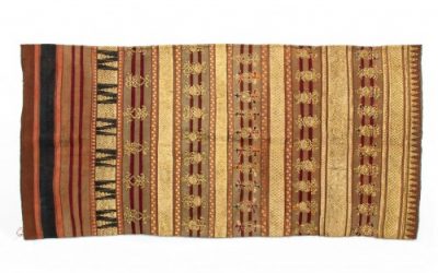 000754 Sumatra, Lampung, Abung, ceremonial sarong