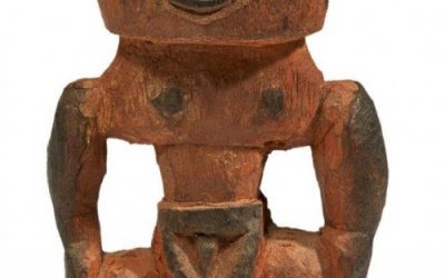 000802 Papua Barat, Teluk Yos Sudarso (Humboldt Bay), ancestor figure