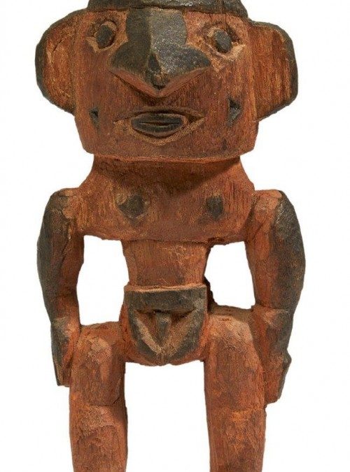 000802 Papua Barat, Teluk Yos Sudarso (Humboldt Bay), ancestor figure